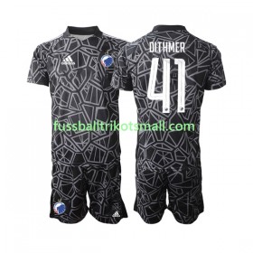 Fußballtrikots FC Copenhagen Andreas Dithmer 41 Torwart Kinder 2022-2023 Kurzarm Heimtrikotsatz kaufen